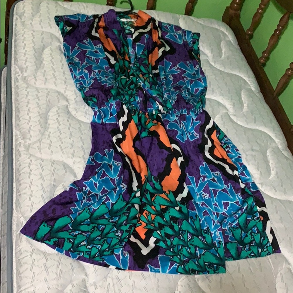 Gorgeous false wrap dress